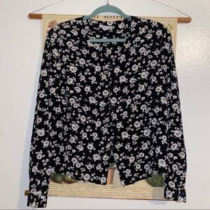 Vintage floral button up